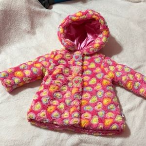 Pink baby jacket